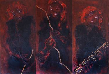 Print of Expressionism Mortality Paintings by Yelena Lewis