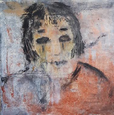 Print of Abstract Expressionism Portrait Paintings by Yelena Lewis
