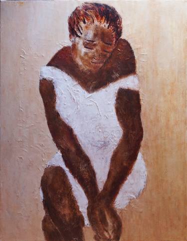 Original Figurative People Painting by Yelena Lewis
