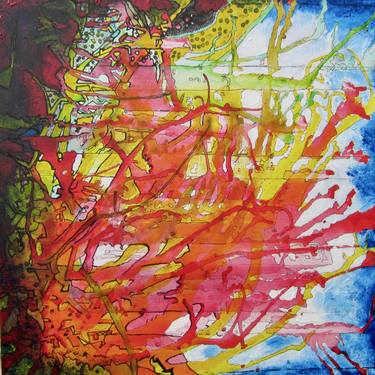 Original Abstract Painting by Brian Damage