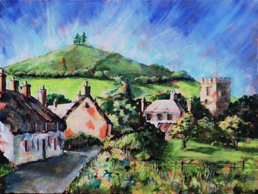 Original Expressionism Landscape Paintings by Hilary Buckley