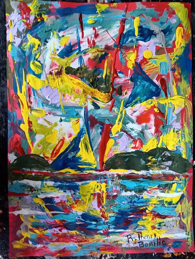Original  Painting by ramiro henry bonilla cruz