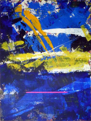 Original Abstract Paintings by Gilbert Raffin