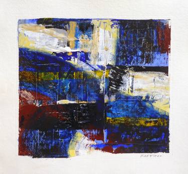 Original Abstract Paintings by Gilbert Raffin