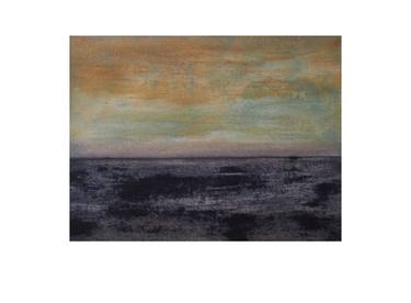 Original Abstract Expressionism Seascape Printmaking by Claudia De Grandi