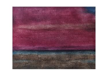 Original Abstract Expressionism Seascape Printmaking by Claudia De Grandi