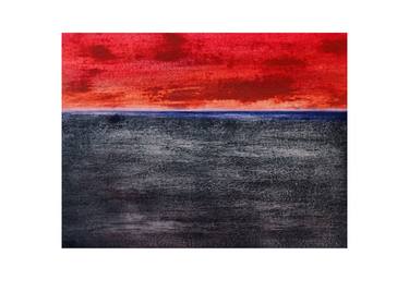 Original Seascape Printmaking by Claudia De Grandi