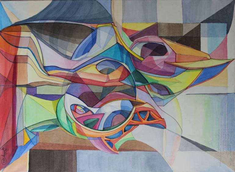 Original Abstract Painting by Igor Marchenko