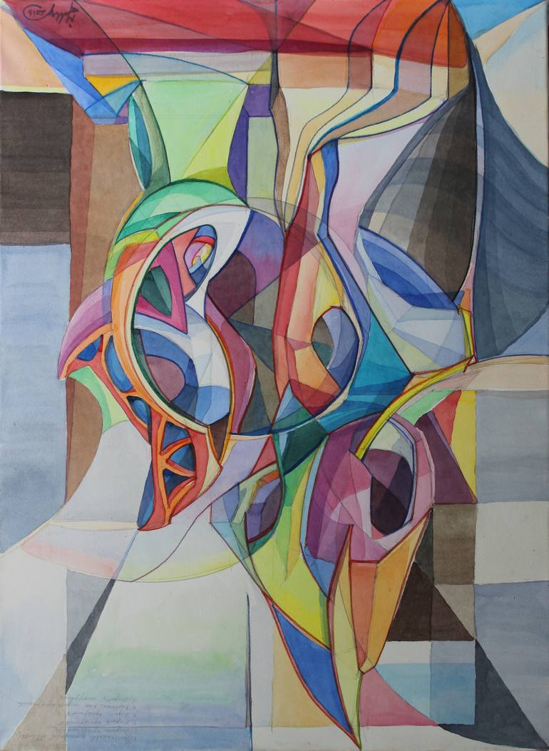 Original Abstract Painting by Igor Marchenko