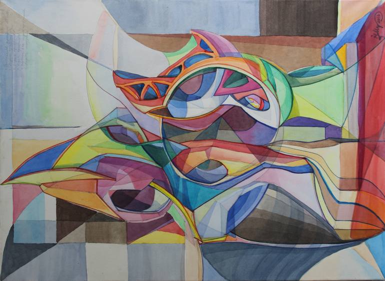 Original Abstract Painting by Igor Marchenko