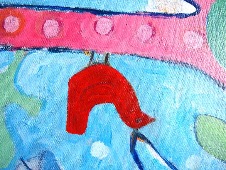 Original Contemporary Dogs Painting by Colleen Shaw