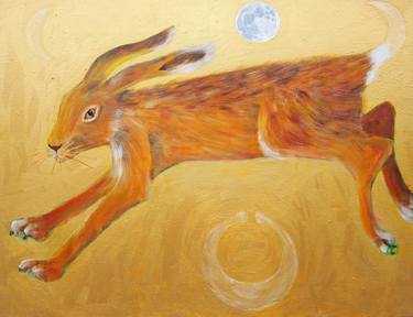 Original Figurative Animal Paintings by Colleen Shaw