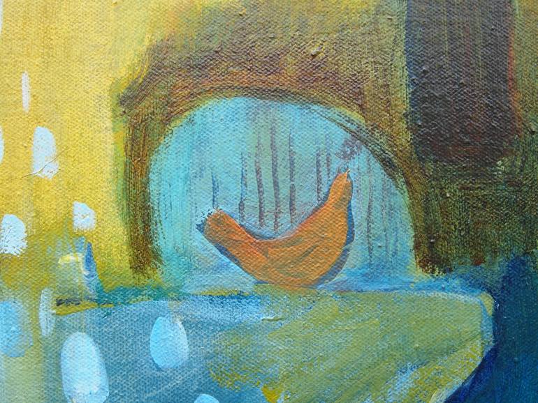 Original Expressionism Animal Painting by Colleen Shaw