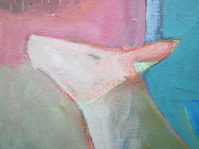 Original Expressionism Animal Painting by Colleen Shaw