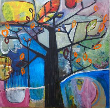 Original Expressionism Landscape Paintings by Colleen Shaw