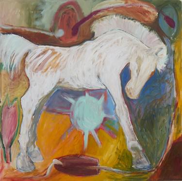 Original Expressionism Animal Paintings by Colleen Shaw
