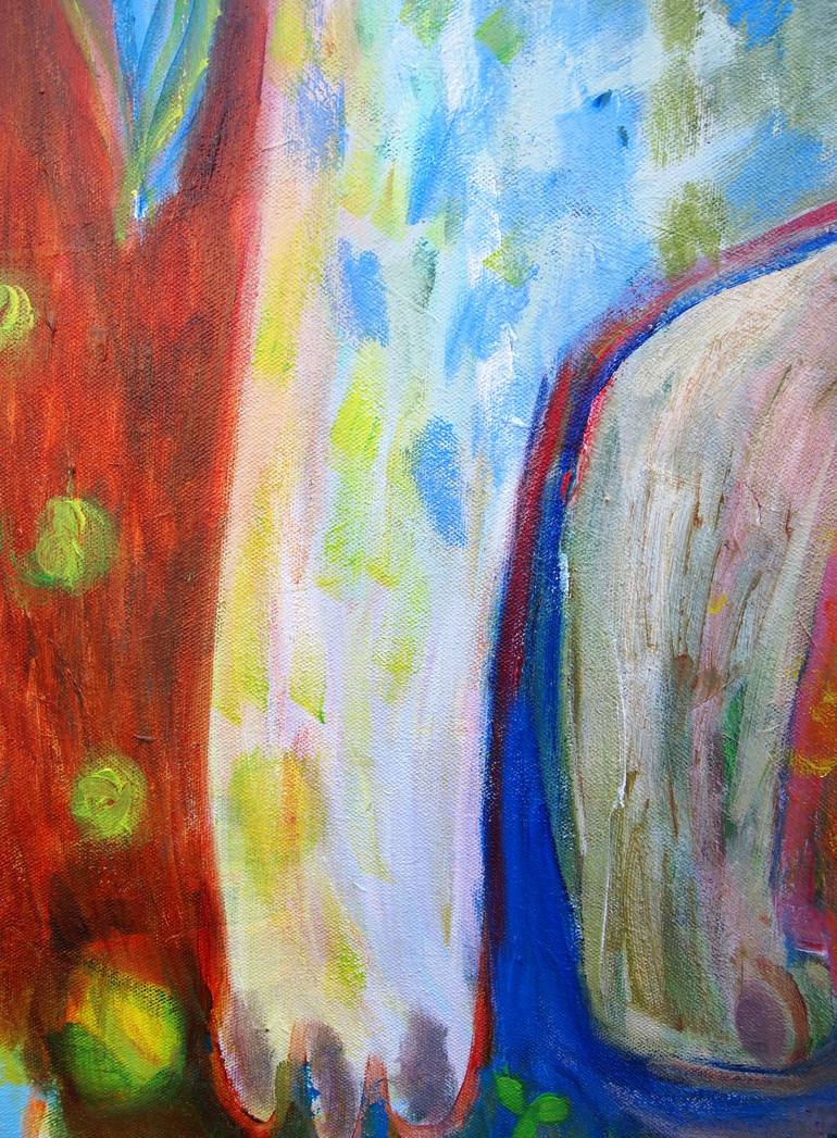 Original Expressionism Animal Painting by Colleen Shaw