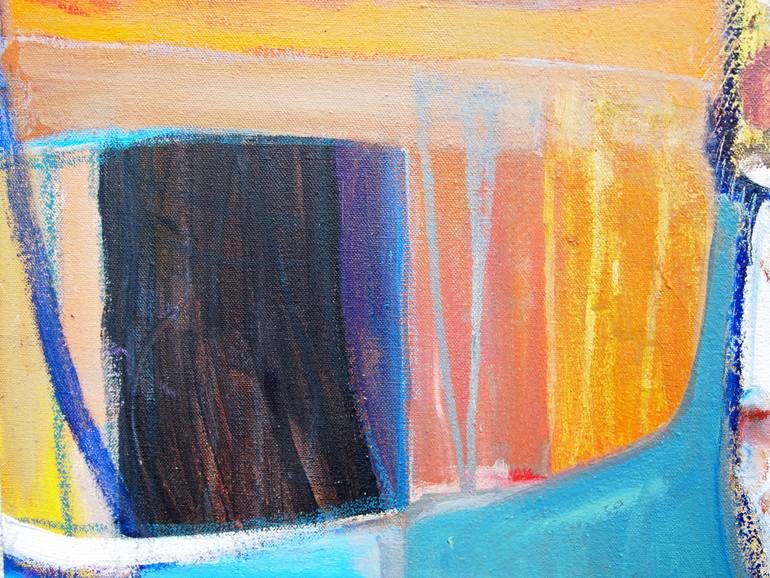 Original Expressionism Animal Painting by Colleen Shaw