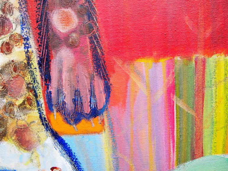 Original Expressionism Animal Painting by Colleen Shaw