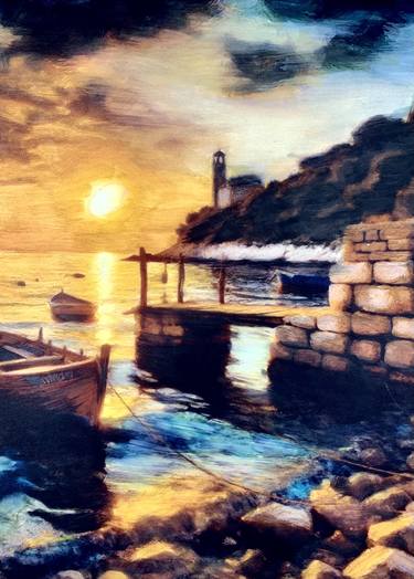 Original Seascape Paintings by Sinisa Alujevic