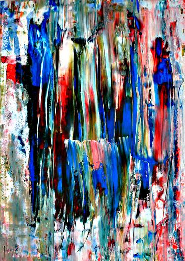Original Abstract Expressionism Abstract Paintings by Sinisa Alujevic