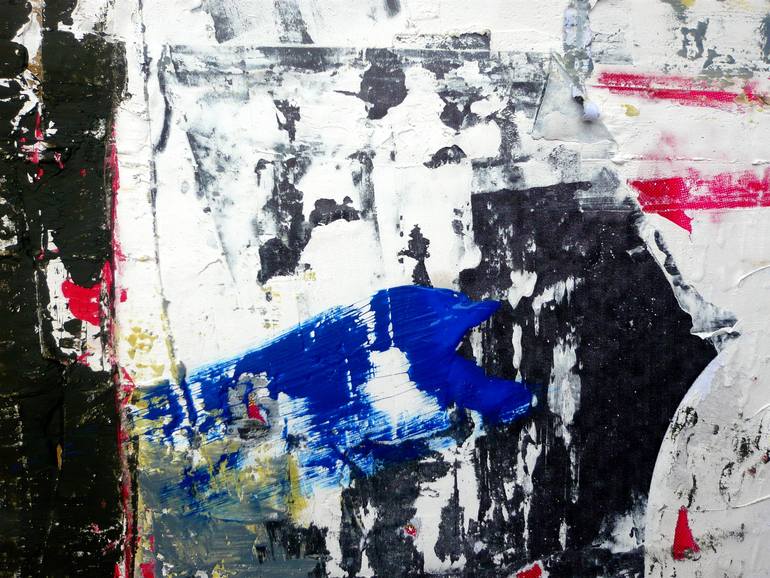 Original Pop Art Abstract Collage by Sinisa Alujevic