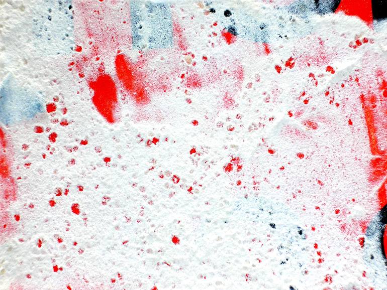 Original Pop Art Abstract Painting by Sinisa Alujevic