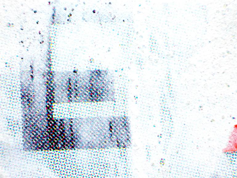 Original Pop Art Abstract Painting by Sinisa Alujevic