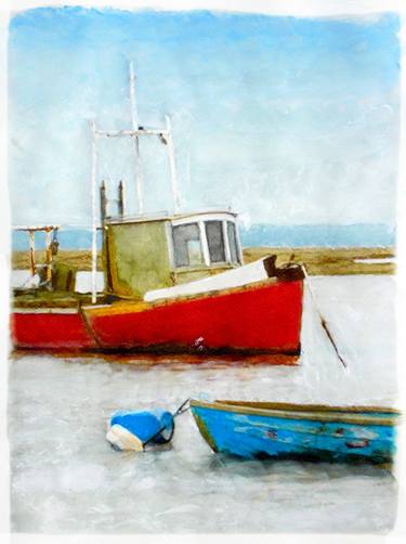 Original Boat Paintings by Sinisa Alujevic