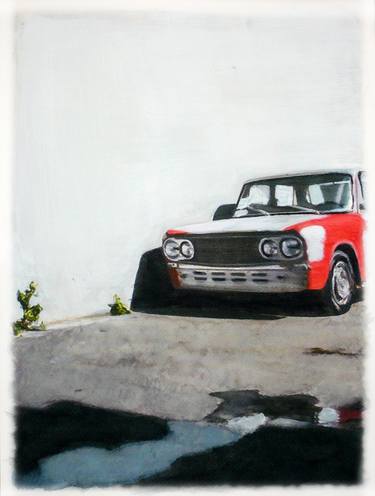 Original Modern Car Paintings by Sinisa Alujevic