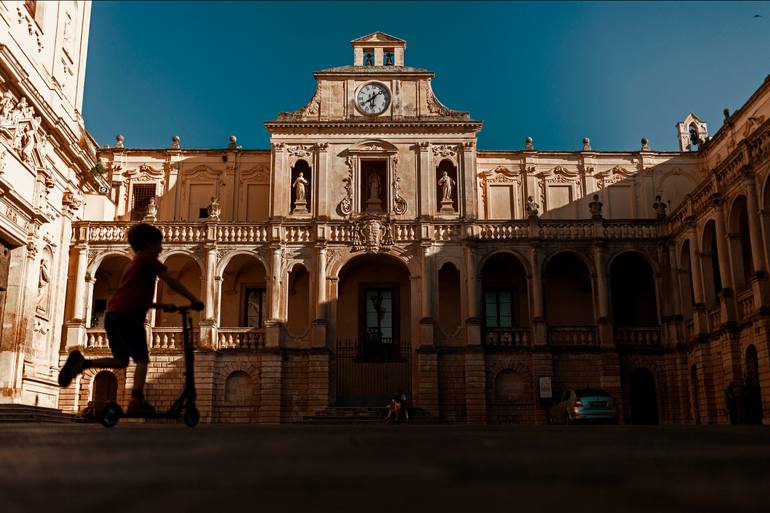 Original Architecture Photography by Hermes Gray | Geometric Art on Paper | The Boy and the Baroque