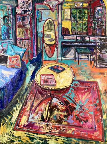 Original Abstract Interiors Paintings by Steven Thomas Higgins