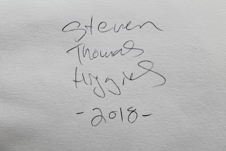 Original Expressionism Floral Painting by Steven Thomas Higgins