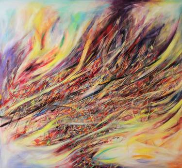 Original Abstract Music Paintings by Steven Thomas Higgins