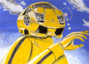 Original Surrealism Car Paintings by Carface カーフェイス
