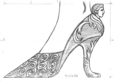 Original Illustration Fashion Drawings by Carface カーフェイス