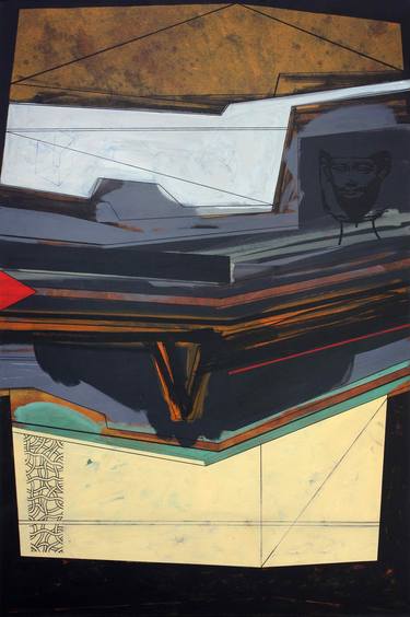 Original Contemporary Abstract Paintings by Hugo Santos