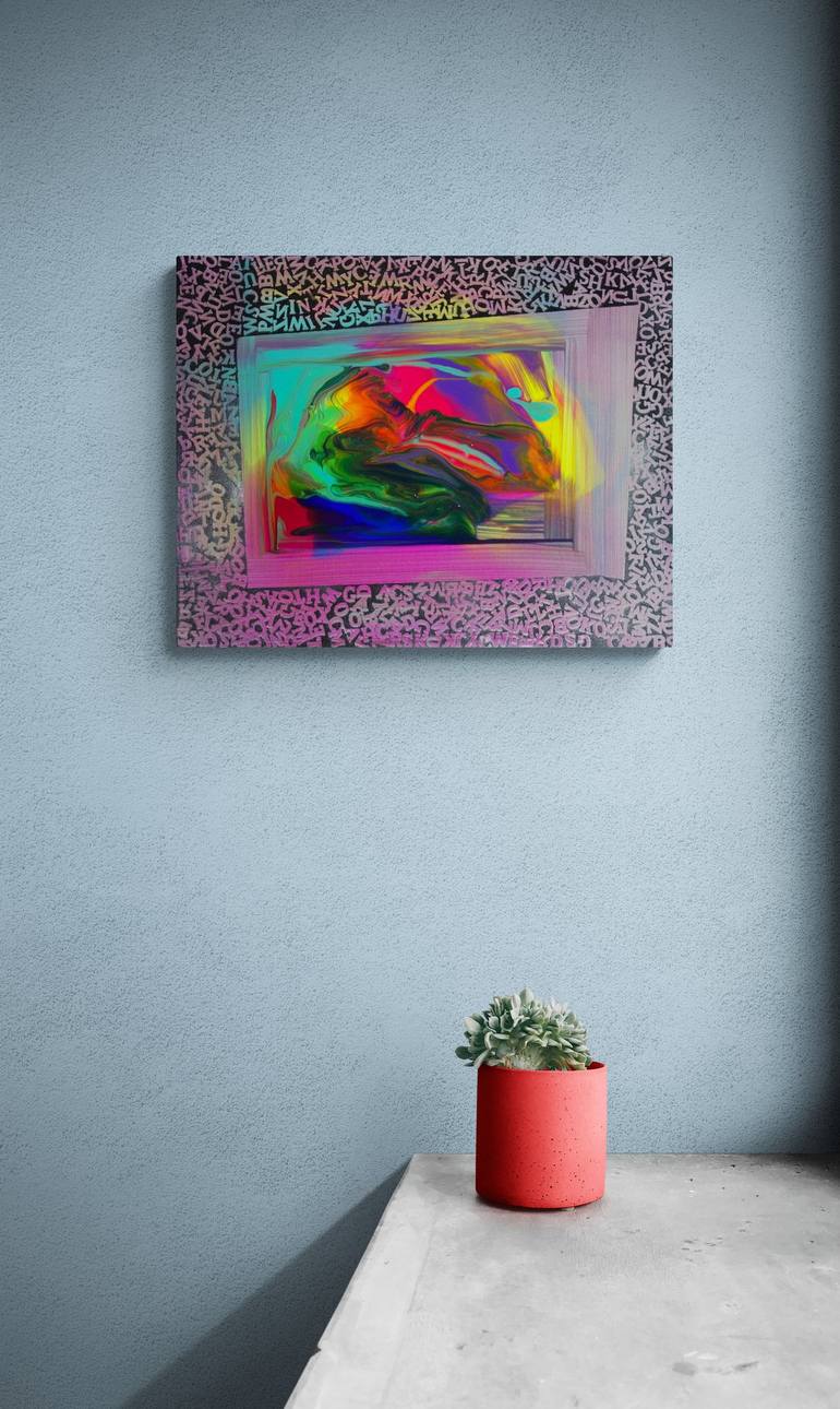 Original Abstract Painting by Veronika Ban