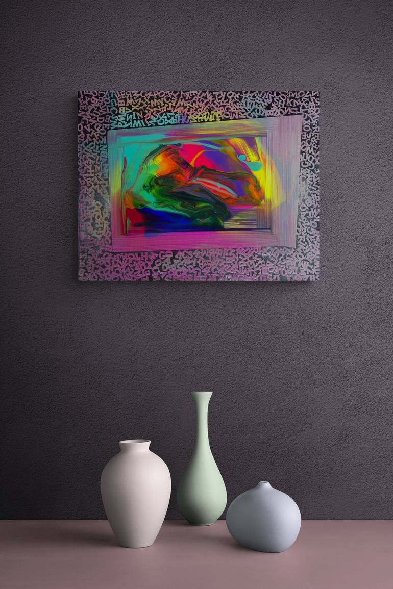 Original Abstract Painting by Veronika Ban