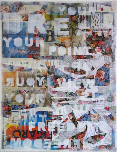 Print of Language Paintings by Veronika Ban