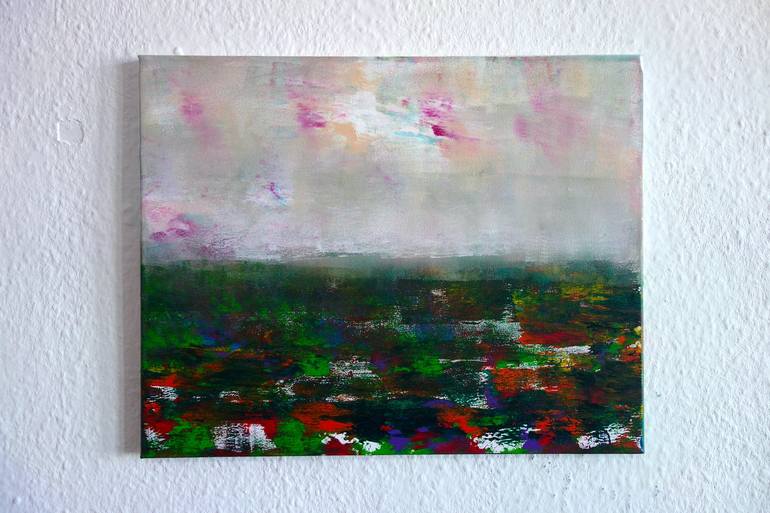 Original Abstract Expressionism Abstract Painting by Veronika Ban