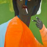 Girl, smoking by Astrid Oudheusden