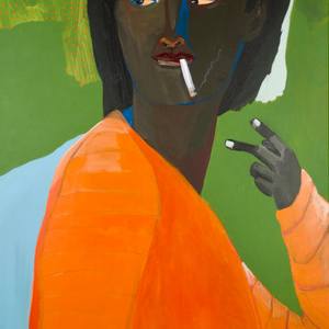 Girl, smoking