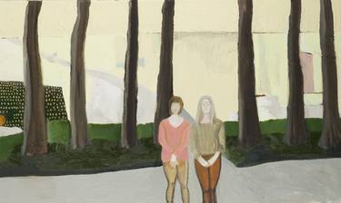Print of Figurative People Paintings by Astrid Oudheusden