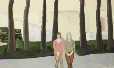 Print of People Paintings by Astrid Oudheusden