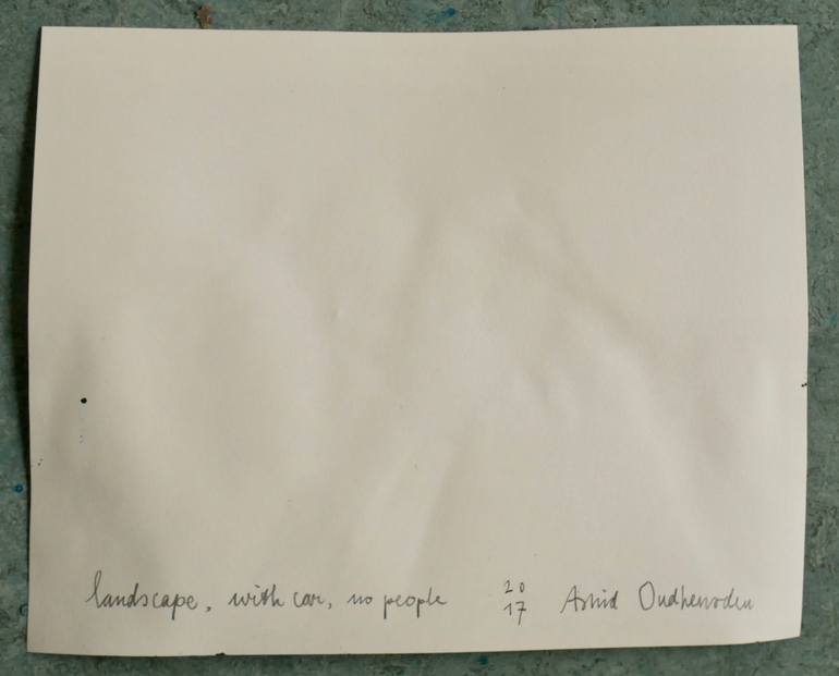 Original Figurative Landscape Drawing by Astrid Oudheusden