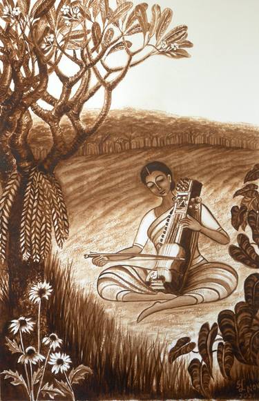 Original Conceptual Music Paintings by Sudakshina Ghosh