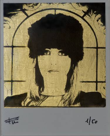 [icons] Polaroid on 24K gold leaf - Limited Edition of 50 thumb
