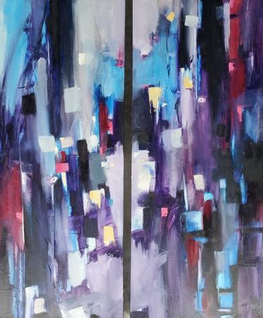 Original Abstract Paintings by Michael Pintar