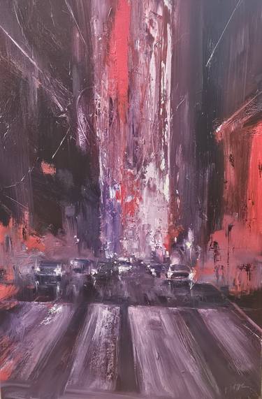 Original Contemporary Architecture Paintings by Michael Pintar